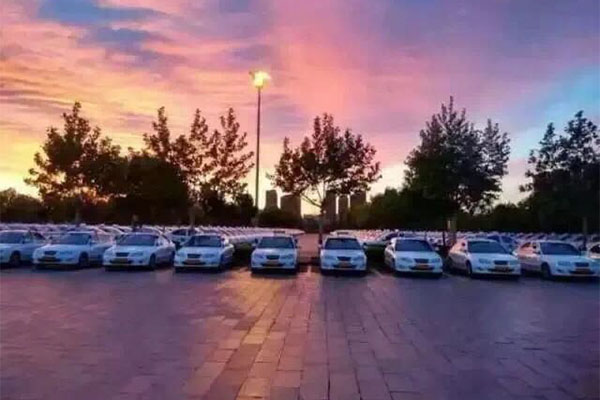 北京東方時尚駕校訓練車