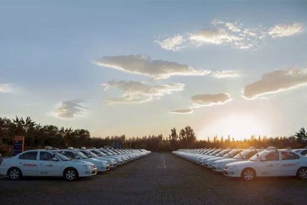 北京東方時尚停車場